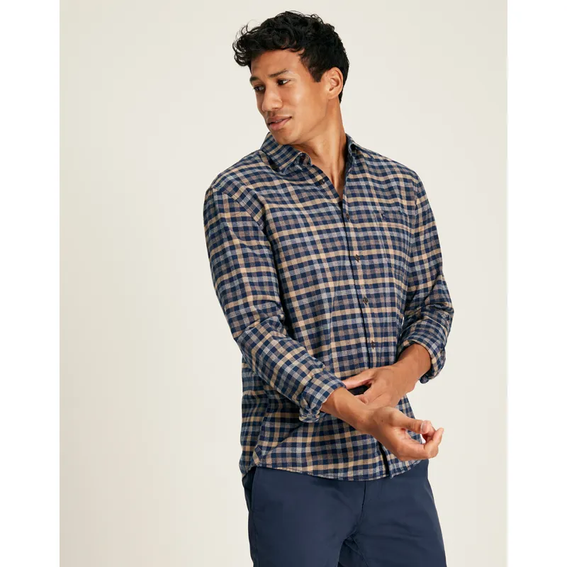 Joules Men's Buchannon Shirt - Blue Check-1
